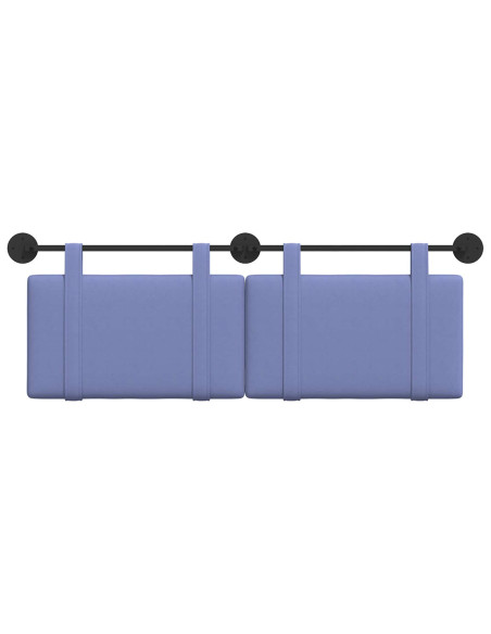 Testata appesa Tinta unita Blu jeans 150 x 55 x 5 cm Tessuto