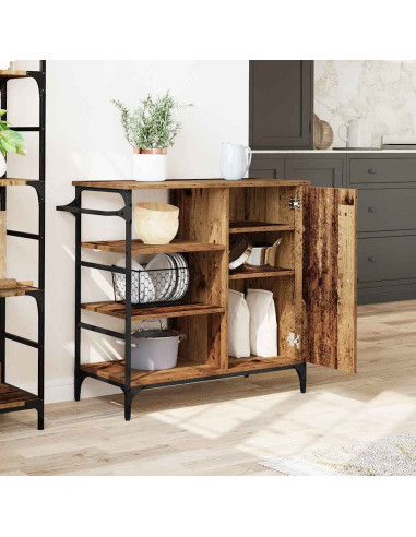 Carrello da Cucina Legno vecchio 87,5 x 39 x 84,5 cm