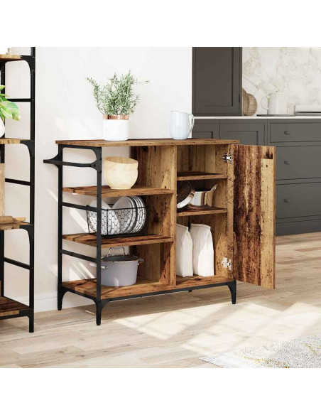 Carrello da Cucina Legno vecchio 87,5 x 39 x 84,5 cm