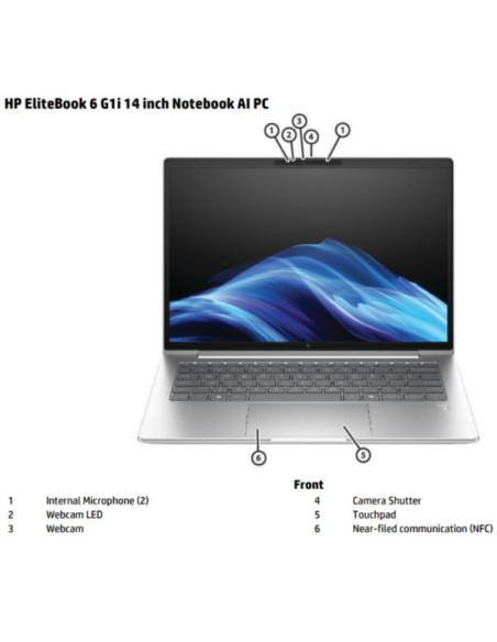 HP EBK 6 G1I 14 U5 235U 14 16GB/512