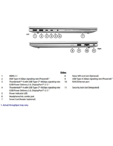 HP EBK 6 G1I 14 U7 255U 14 16GB/512