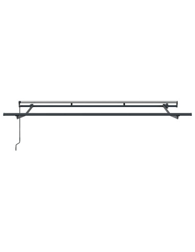 Struttura della tenda Antracite 3,5 x 2 m Metallo