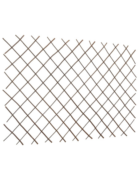 Recinzione a Traliccio in Salice 5 pz 180x120 cm