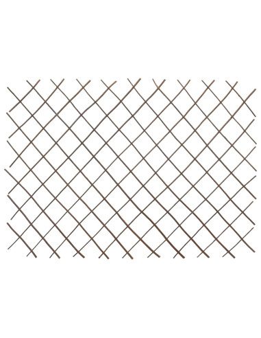 Recinzione a Traliccio in Salice 5 pz 180x120 cm