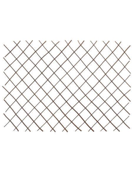 Recinzione a Traliccio in Salice 5 pz 180x120 cm