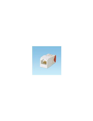 PRESA MINICOM RJ45U CAT.5E BIANCO