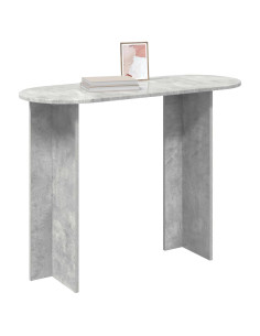 Tavolo consolle Grigio Cemento 100 x 39,5 x 75 cm 2