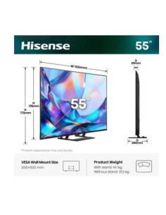 55 A79S QLED 4K UHD SMART STAND CEN