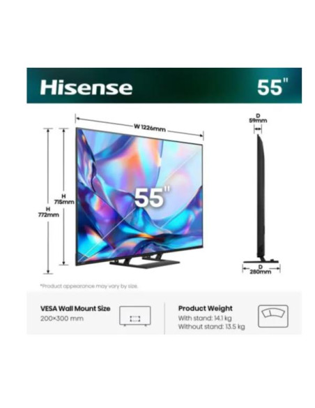 55 A79S QLED 4K UHD SMART STAND CEN