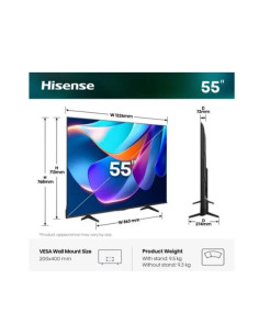 55 A69S 4K UHD SMART VIDAA