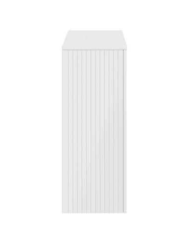 Tavolo consolle Rigato Bianco Lucido 101 x 29 x 74 cm