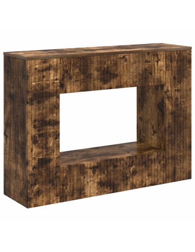 Tavolo consolle Rigato Quercia Affumicata 101 x 29 x 74 cm