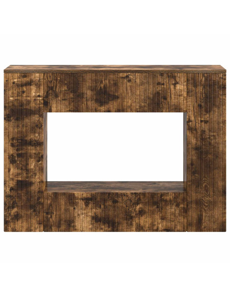 Tavolo consolle Rigato Quercia Affumicata 101 x 29 x 74 cm