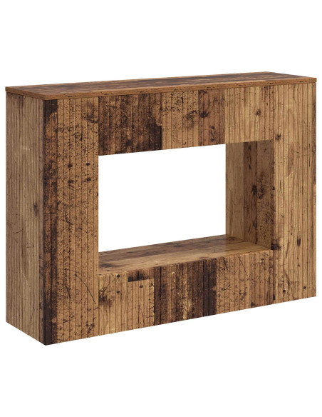 Tavolo consolle Rigato Legno vecchio 101 x 29 x 74 cm