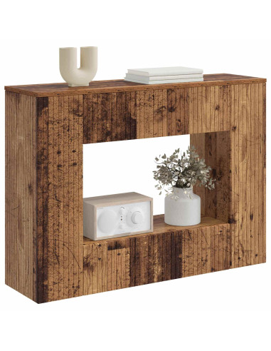Tavolo consolle Rigato Legno vecchio 101 x 29 x 74 cm