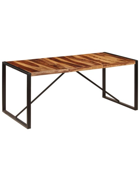 Tavolo da Pranzo 180x90x75cm in Legno Massello di Sheesham