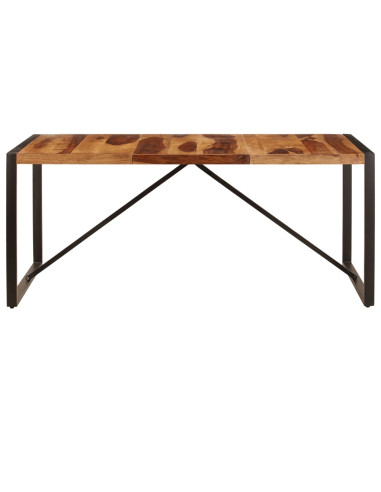 Tavolo da Pranzo 180x90x75cm in Legno Massello di Sheesham