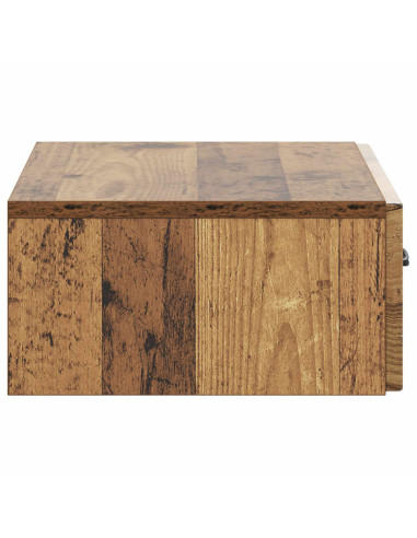 Tavolino da Parete Laterale Legno antico 59 x 34,5 x 17 cm