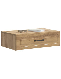 Tavolino da Parete Laterale Rovere Artigianale 2