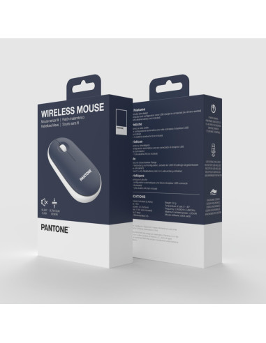 PANTONE WIRELESS MOUSE WITH DONGLE