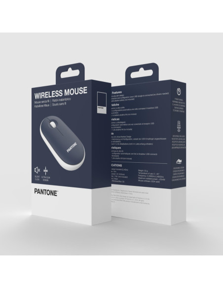 PANTONE WIRELESS MOUSE WITH DONGLE