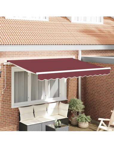 Telo di ricambio per tenda da sole Borgogna 330 x 195 cm