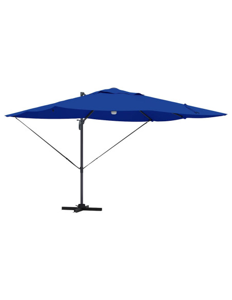 Ombrellone Azzurro 351 x 250 x 253 cm Poliestere e Alluminio