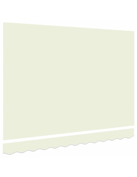 Telo di ricambio per tenda da sole Crema 330 x 195 cm