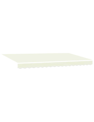 Telo di ricambio per tenda da sole Crema 380 x 195 cm