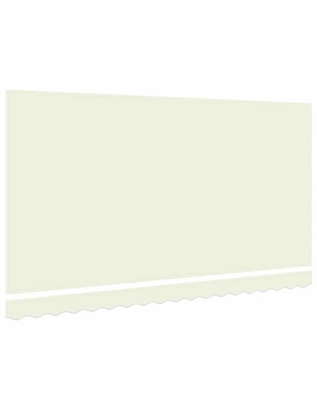 Telo di ricambio per tenda da sole Crema 380 x 195 cm