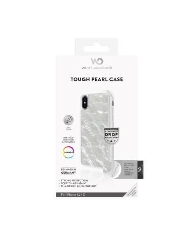 REAL PEARL COVER IPHONE XS/X WHITE