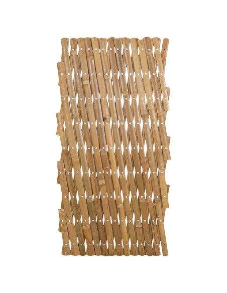 Recinto Trellis Espandibile 2 pcs Marrone Chiaro 100 x 105 cm