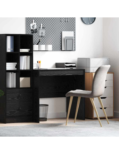 Scrivania Rovere Nero 80 x 50 x 76 cm