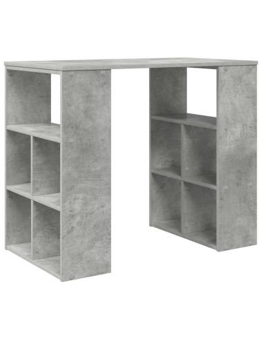 Scrivania Grigio cemento 90 x 50 x 75 cm Legno multistrato