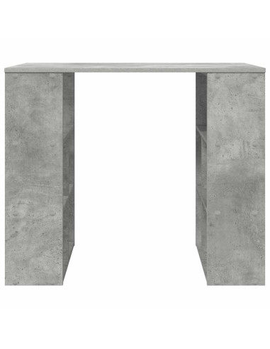 Scrivania Grigio cemento 90 x 50 x 75 cm Legno multistrato