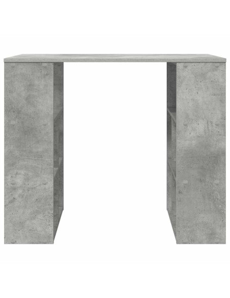Scrivania Grigio cemento 90 x 50 x 75 cm Legno multistrato