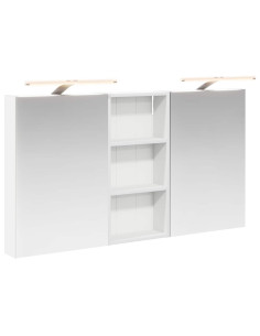 Set di Armadi da Bagno con porta 3 pcs 110 x 10,5 x 60,5 cm 2