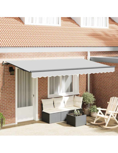 Struttura della tenda Antracite 4 x 2 m Metallo