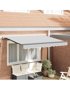 Struttura della tenda Antracite 2,5 x 2 m Metallo