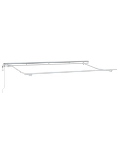 Struttura della tenda Bianco 4 x 2 m Metallo 2