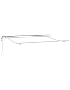 Struttura della tenda Bianco 3,5 x 2 m Metallo 2