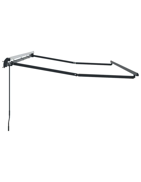 Struttura della tenda Antracite 4 x 2 m Metallo