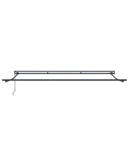 Struttura della tenda Antracite 4,5 × 3 m