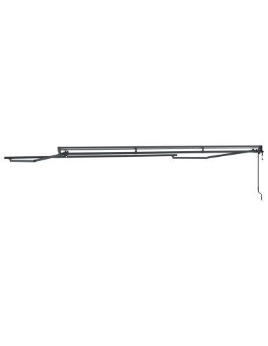 Struttura della tenda elettrica retrattile Antracite 4 x 2 m