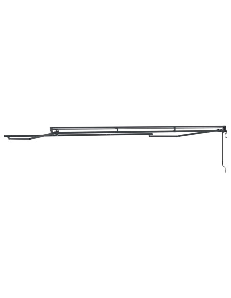 Struttura della tenda elettrica retrattile Antracite 4 x 2 m