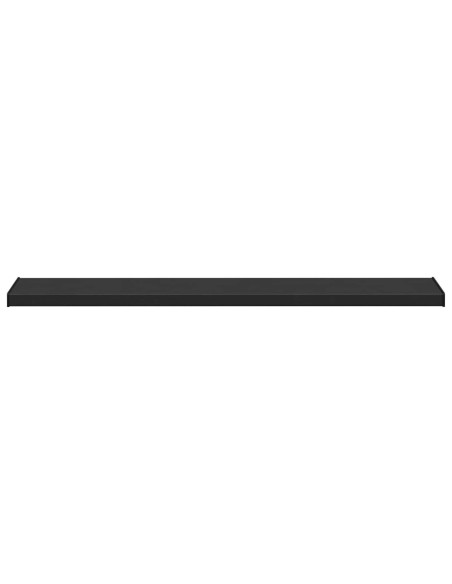Soglia della Finestra Nero con Venature del Legno PVC