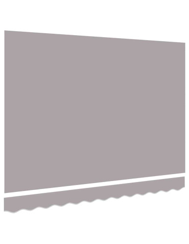 Telo di ricambio per tenda da sole Grigio chiaro 280 x 245 cm