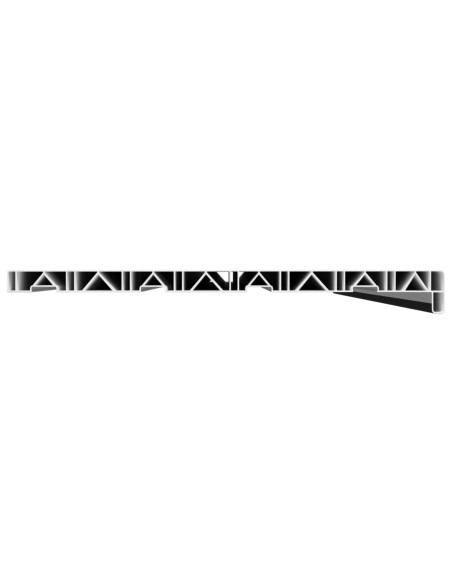 Soglia della Finestra Nero con Venature del Legno PVC
