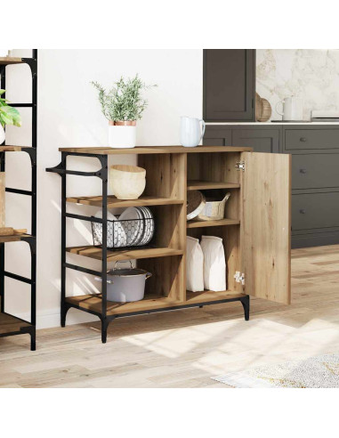 Carrello da Cucina Rovere artigianale 87,5 x 39 x 84,5 cm