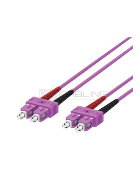 PATCH 2FO OM4 SCD/SCD VIOLA 1M